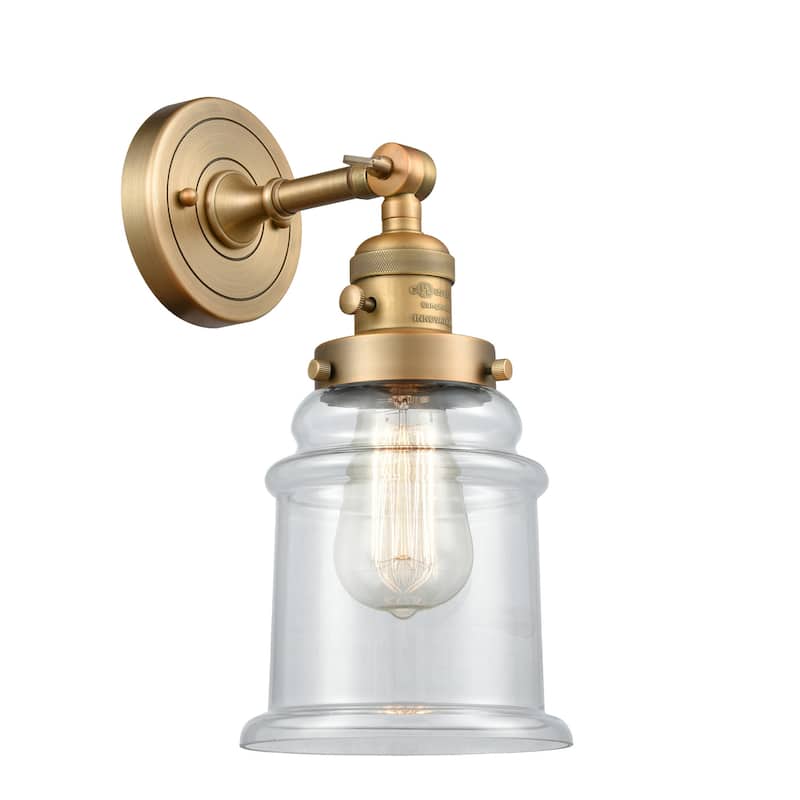 Innovations Lighting Canton Single Light 11" Tall Bathroom Sconce - 3