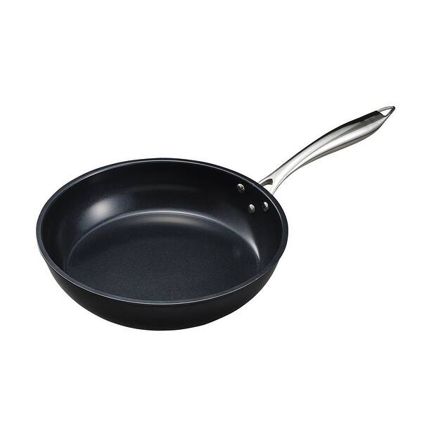 Shop Kyocera Cfp26bk Ceramic Coated Nonstick 10 Inch Fry Pan Overstock 17739611
