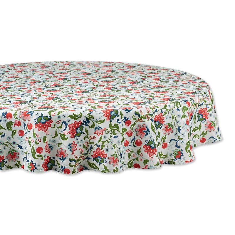 DII Garden Floral Print Outdoor Tablecloths