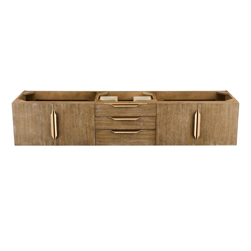 James Martin Vanities 983-V72S-W-G Columbia 72" Single Wall Mounted - Latte Oak