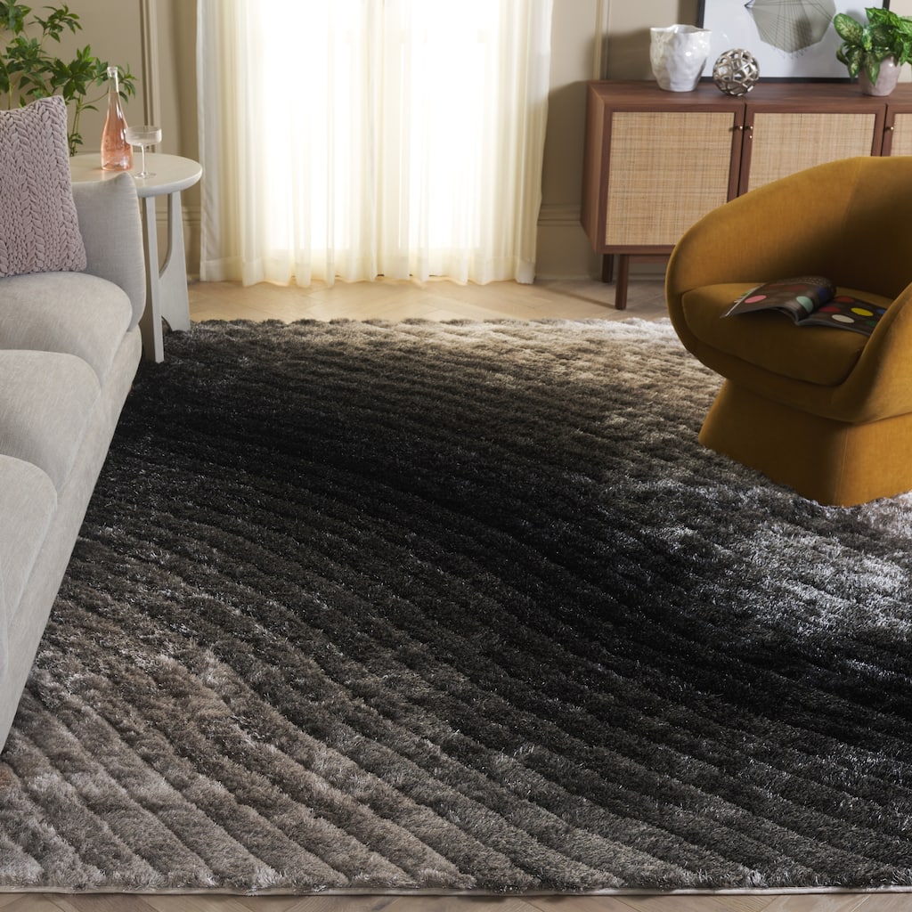SAFAVIEH Handmade 3D Shag Heaven Rug