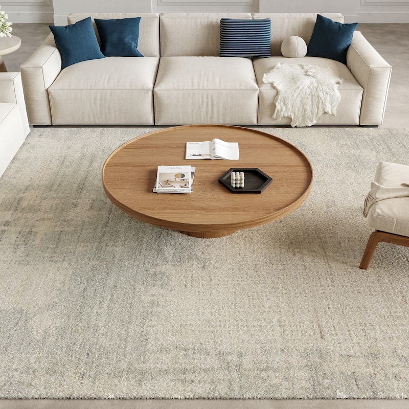 Nourison Harmony Indoor only Grey Abstract Area Rug