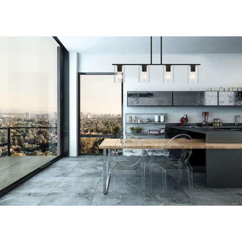 Access Lighting Oslo LED Linear Pendant - Matte Black
