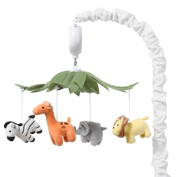 slide 2 of 5, The Peanutshell Safari Animals Musical Mobile