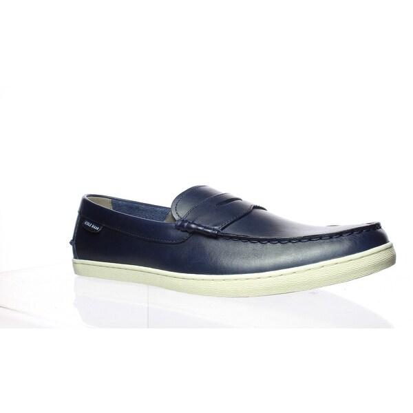cole haan blue loafers