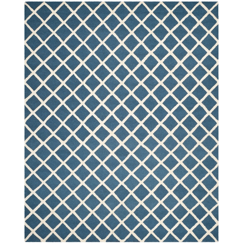 SAFAVIEH, Handmade Cambridge Siire Moroccan Trellis Wool Rug