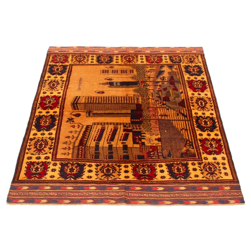 Teimani Brown Rug 4'7" x 6'2" - 4'7 x 6'2