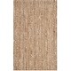 preview thumbnail 138 of 171, SAFAVIEH Jerneja Handmade Solid Chunky Jute Area Rug 2' x 3' - Natural/Ivory