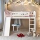 preview thumbnail 1 of 24, Twin size Loft Bed with Slide and Ladder White