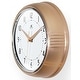 preview thumbnail 66 of 195, Infinity Instruments Round Retro Kitchen Wall Clock by Infinity Instruments