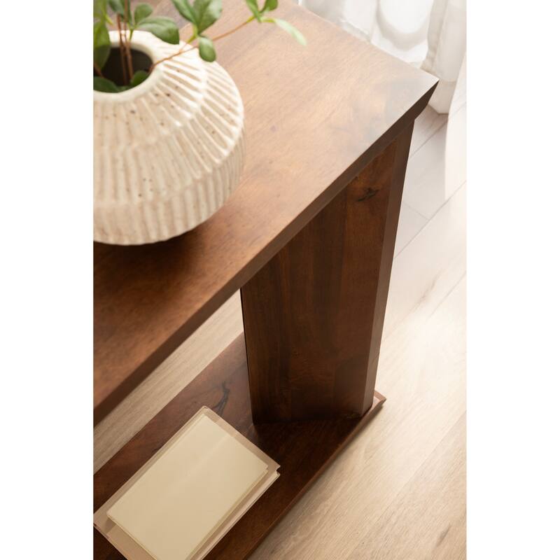 Kate and Laurel Thaxter Wood C-Table