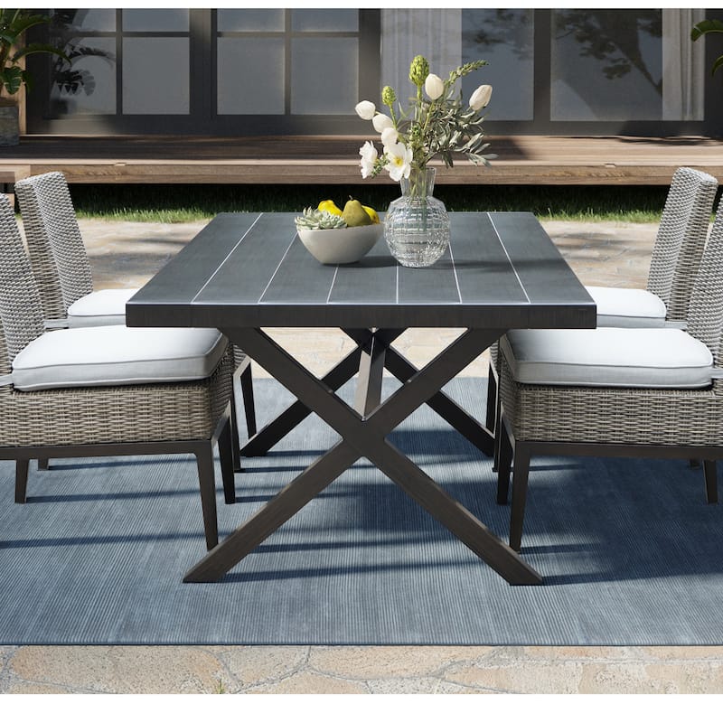 Steve Silver Magnolia Rectangular Patio Table
