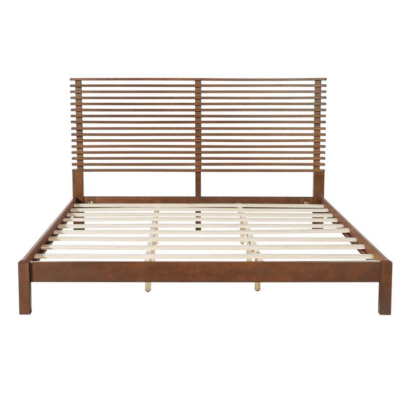 Christopher Knight Home - Arden Modern Wooden Bed Frame with Headboard