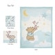 preview thumbnail 7 of 8, Bedtime Originals Disney Baby Starlight Pooh 3-Piece Blue Nursery Crib Bedding Set