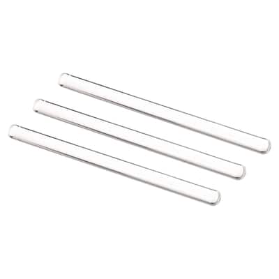 3.3 Borosilicate Glass Stick 10mm Dia Stir Rod Mixing Tools 3Pcs