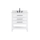 preview thumbnail 94 of 157, Sterling Double Bathroom Vanity White - 30"