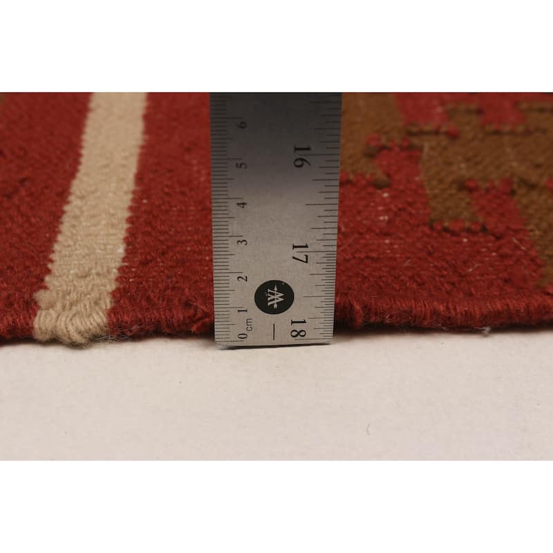Ankara FW Red Kilim 5'0" x 8'0" - 5'0 x 8'0
