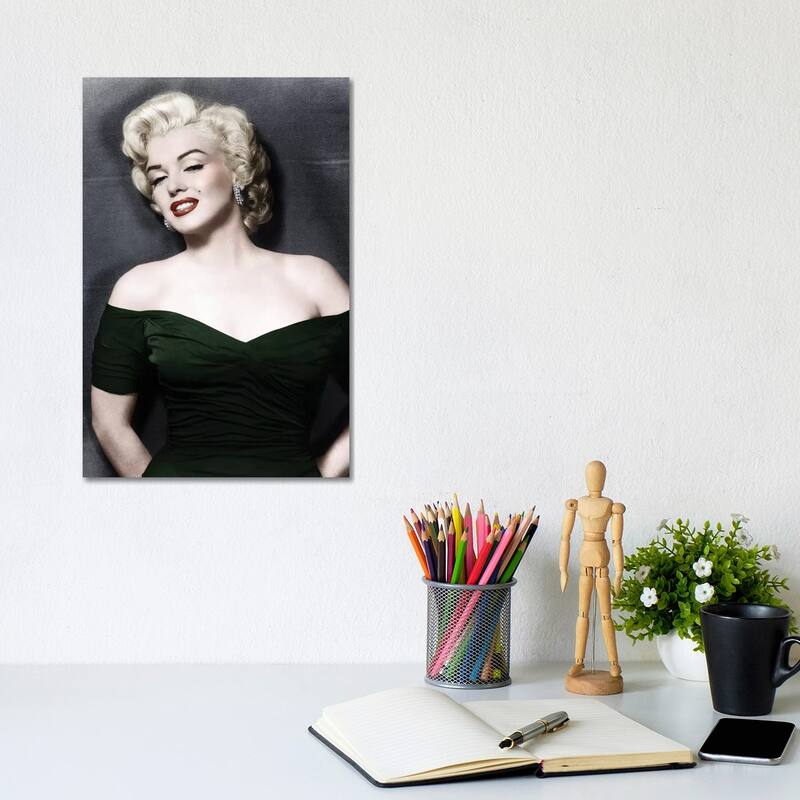 iCanvas "Marilyn Monroe (1926-1962)" by Granger Canvas Print - 12x8x0.75