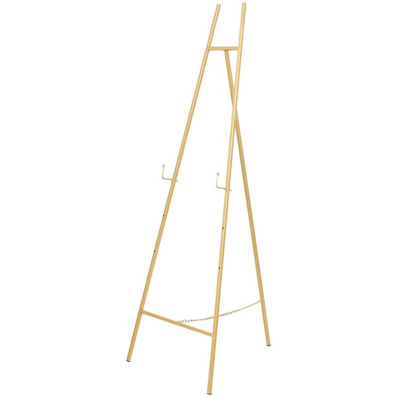 Black or Gold Metal Display 3 Tier Geometric Easel