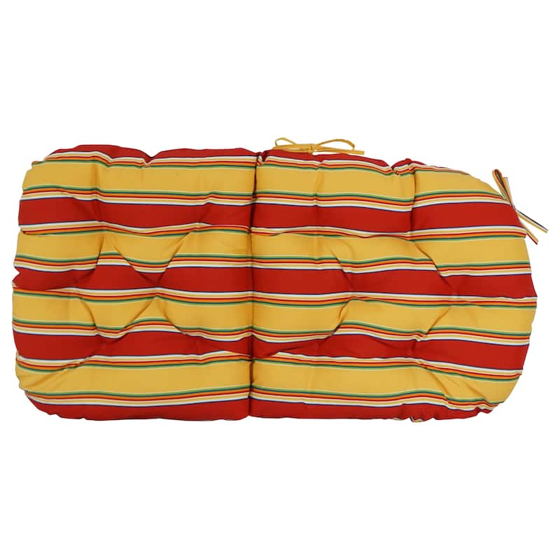 48-inch by 24-inch Outdoor Seat/Back Chair Cushion (Cushion Only)
