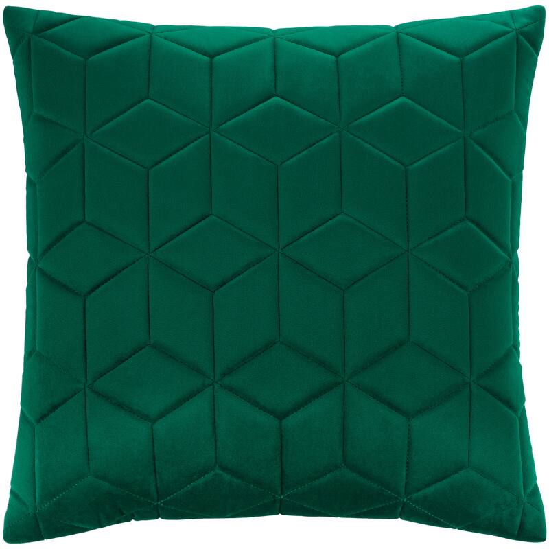 Sawyer Velvet Geometric 20-inch Throw Pillow Cover