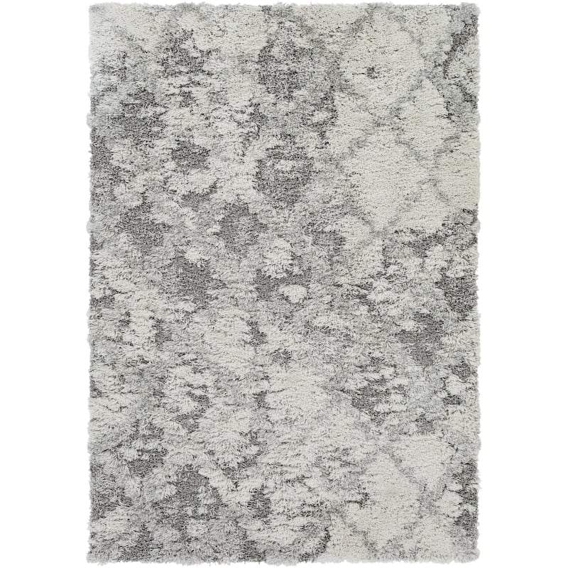 Livabliss Alta Shag Casual Abstract Area Rug