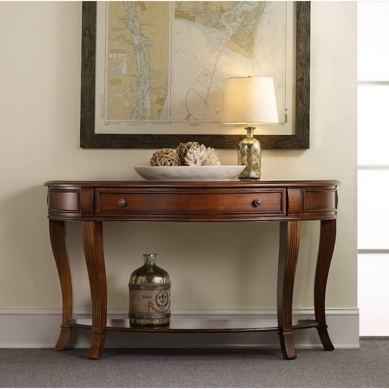 Hooker Furniture Brookhaven 52" Wide Traditional Hardwood Console /