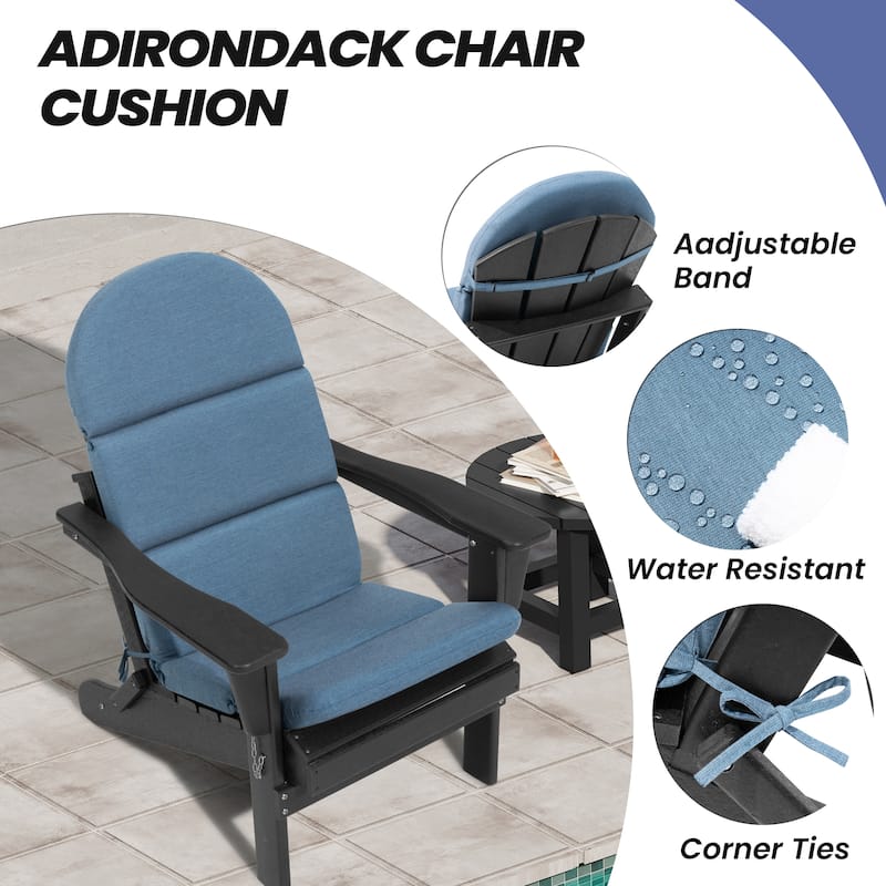Outdoor Adirondack Chair Cushion Sunbrella Patio Chair Pad