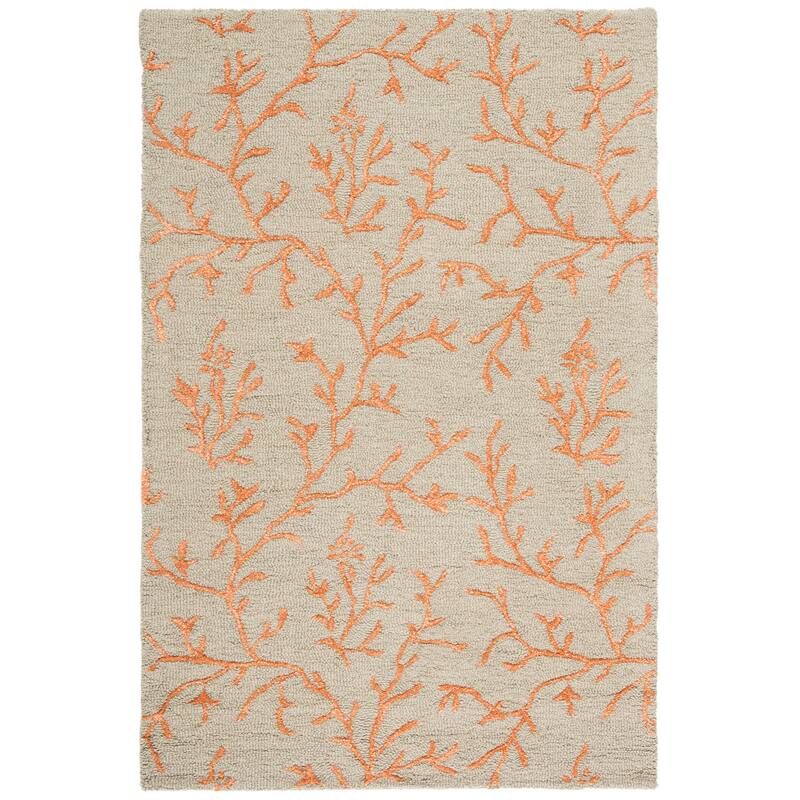 SAFAVIEH Handmade Soho Destinee Ferns N.Z. Wool Rug