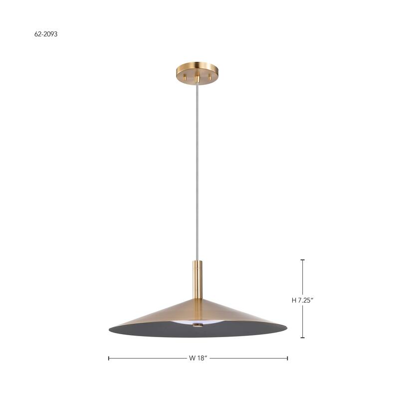 Nuvo Lighting 62/2073 Corrine 18" Wide Pendant