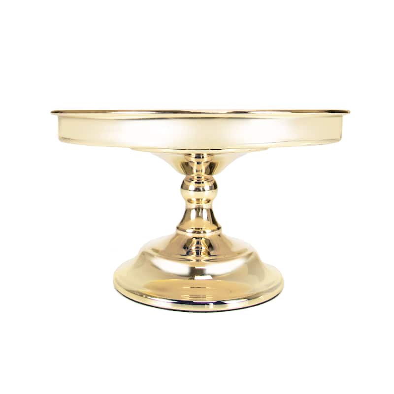 Gold Classic Round Cake Stand Dessert Display