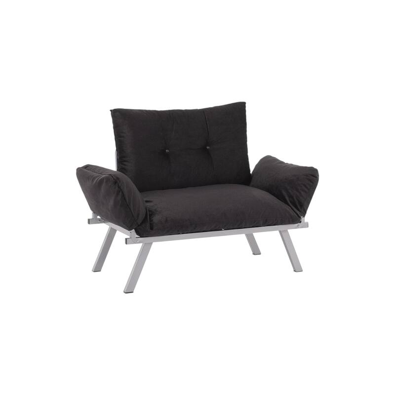 Alice Metal Frame Loveseat With Removable Cushions
