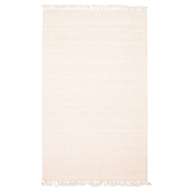 ECARPETGALLERY Braid weave Sienna Beige Wool Rug - 4'11 x 7'10 - Beige - 4'11 x 7'10