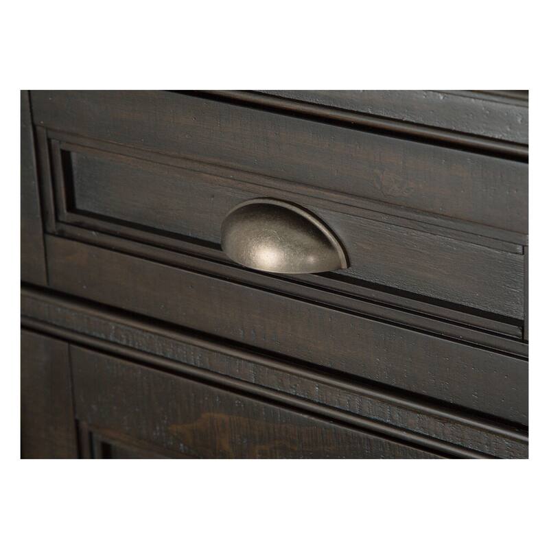 Magnussen Home Westley Falls Graphite 70" Console - 70"W x 18"D x 32"H