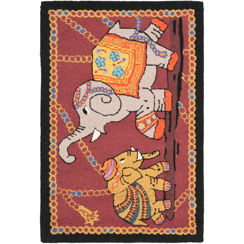 SAFAVIEH Handmade Chelsea Kierra French Country Wool Rug