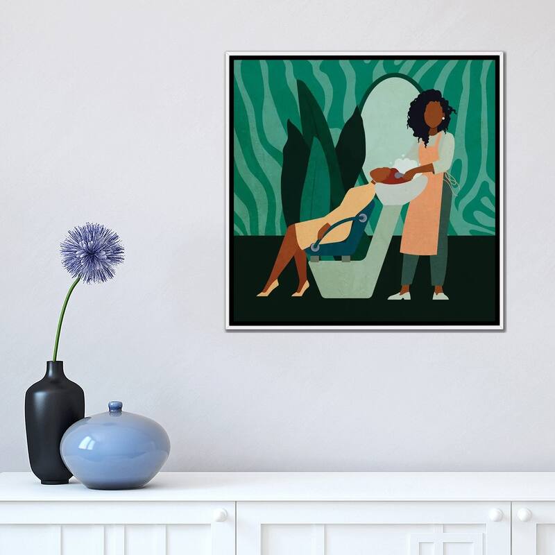 iCanvas "Salon No. 2" by Domonique Brown Framed Canvas Print