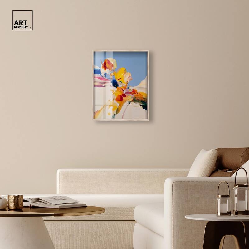 Flippant Bloom II Shadowbox by Art Remedy