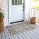 preview thumbnail 96 of 152, Machine Washable Indoor/ Outdoor Chantille Traditional Vintage Floral Rug