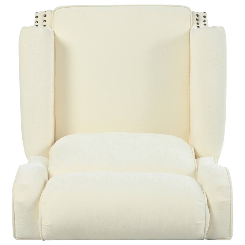 29.75" Push Back Recliner Chair Upholstered Recliner