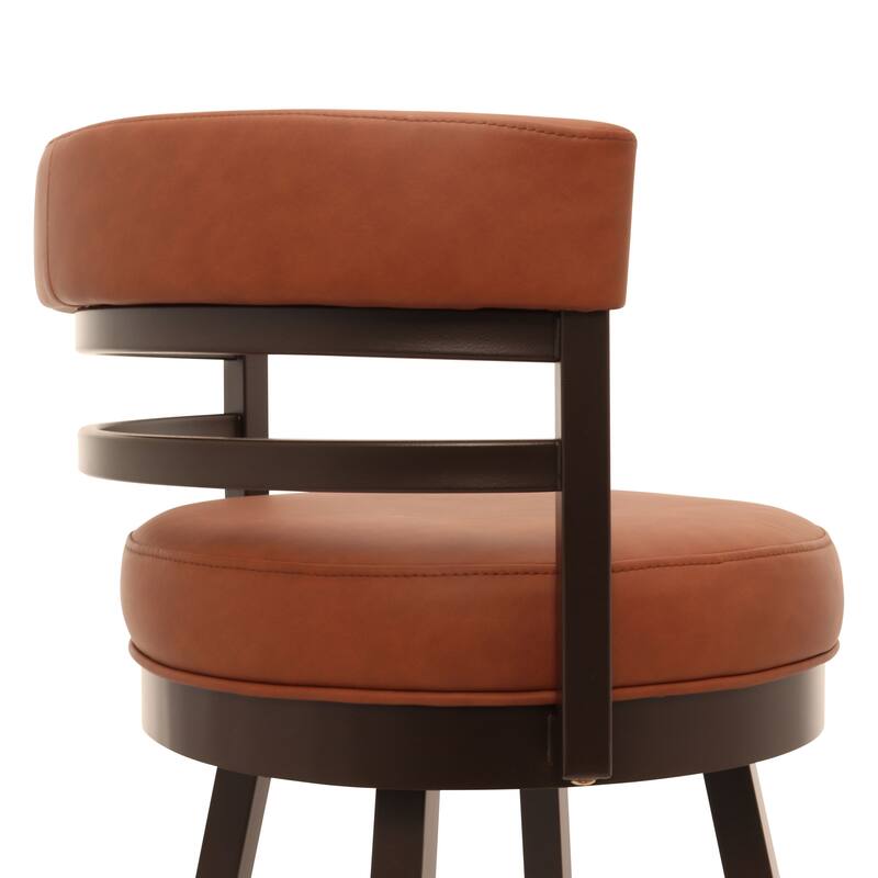 Tempo Furniture Camden Swivel 26" Counterstool w/ Fully Welded Metal Frame (Commercial Grade) by Furnish Theory (Various Colors)