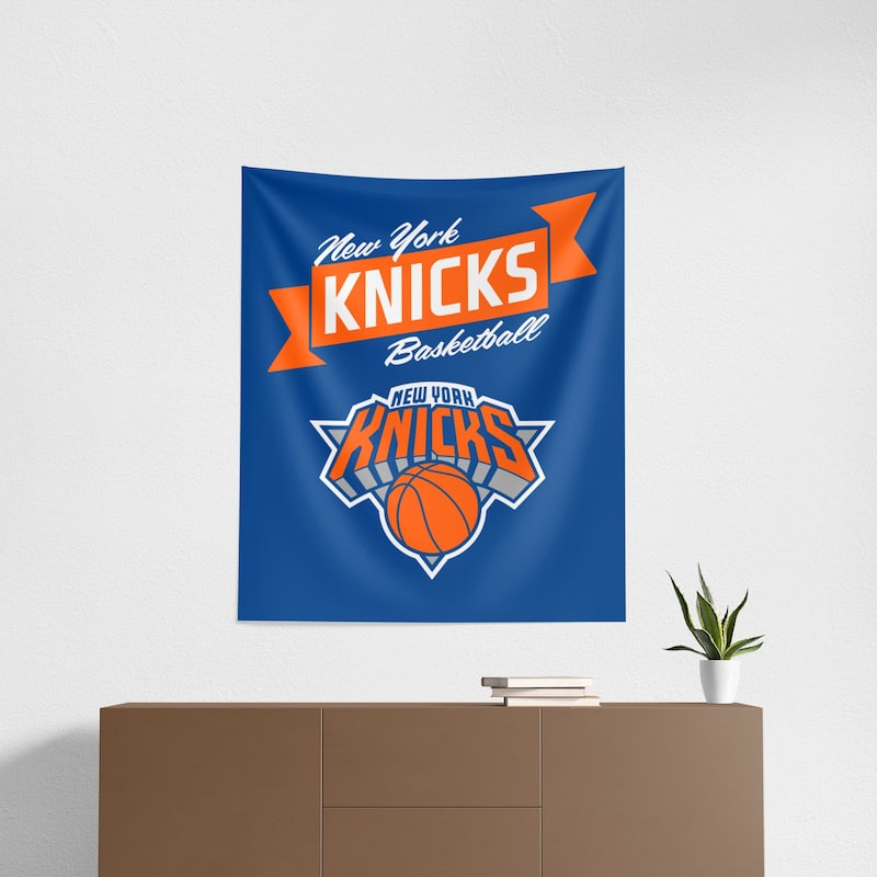 NBA Premium Knicks Printed Wall Hanging - 34"x40"