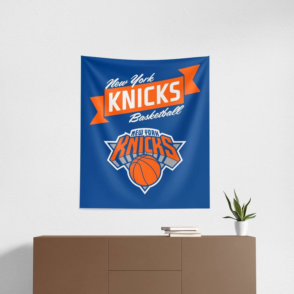 NBA Premium Knicks Printed Wall Hanging - 34"x40"