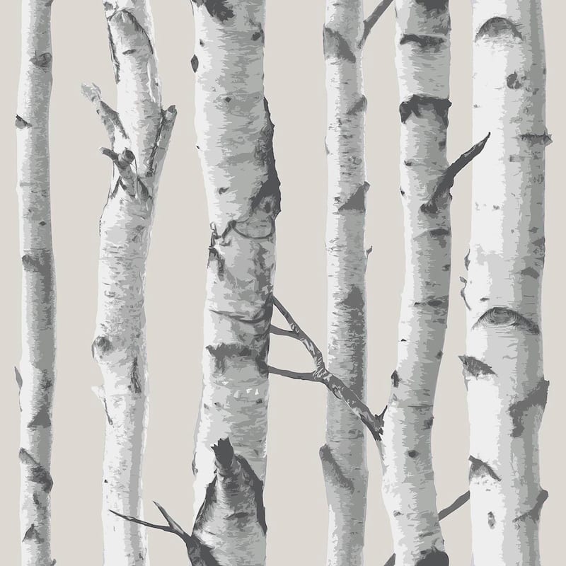NuWallpaper Birch Tree Peel & Stick Wallpaper - 216in x 20.5in x 0.025in