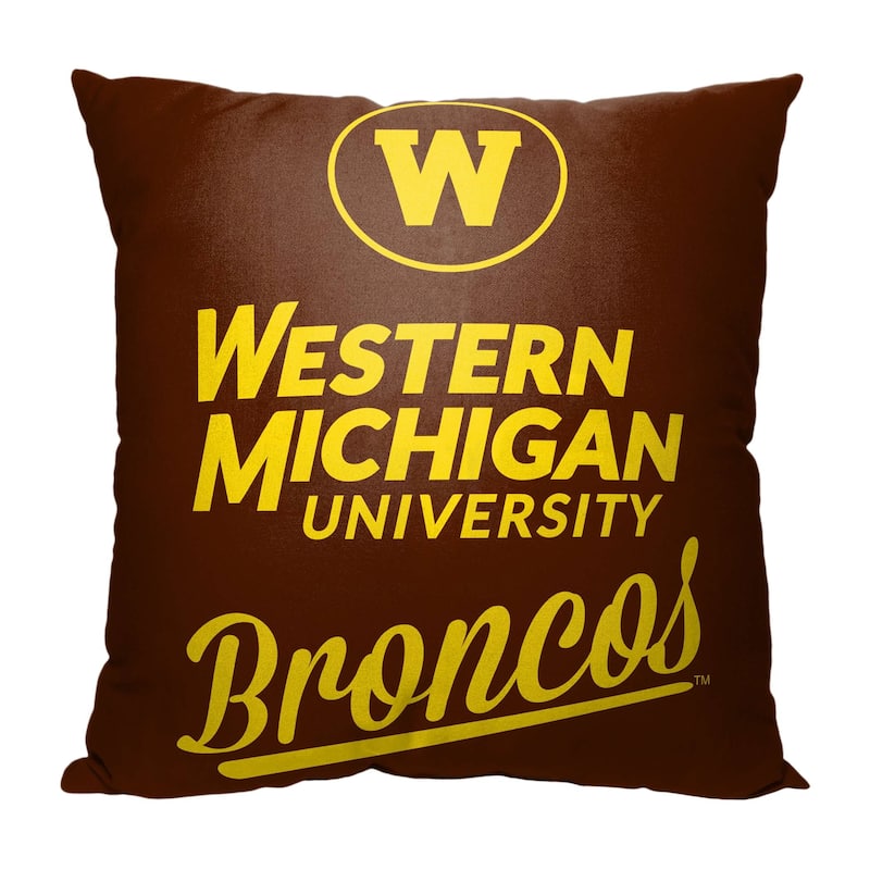 NCAA Mid-American Conference Alumni 18 Inch Throw Pillow