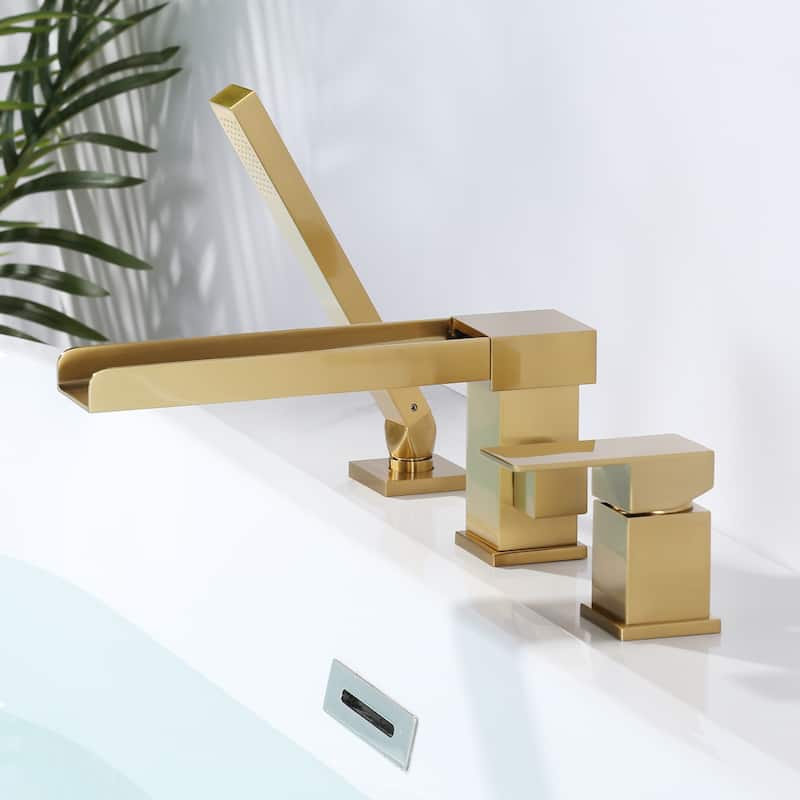 Single-Handle Deck-Mount Tub Faucet