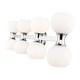 preview thumbnail 6 of 6, Artemis 8 Light 35 inch Chrome Vanity Light