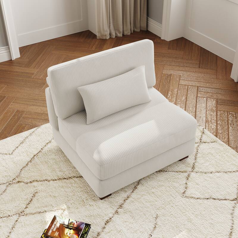 Modern Chaise Lounge Modular Sectional Sofa