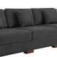 preview thumbnail 94 of 132, Corduroy Couch Modular Sectional Sofa with Pillows