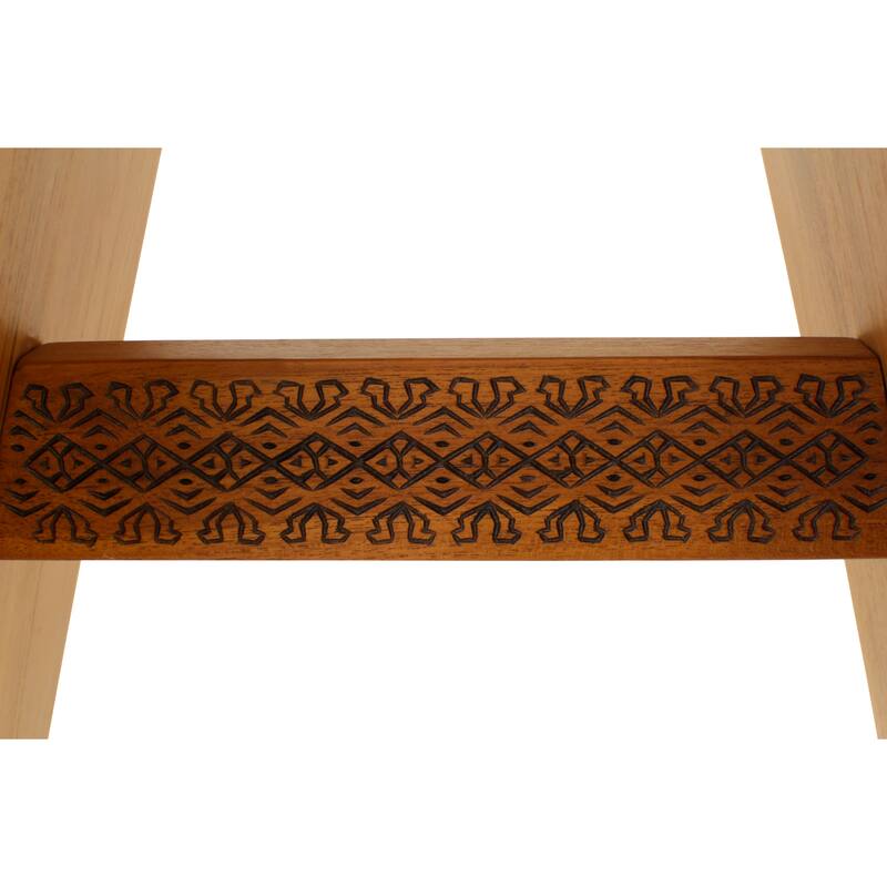 18" Asia Artisan Teak Shower Bench