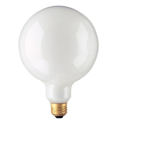 Bulbrite Multi Pack of Dimmable White Globe Incandescent Bulb